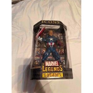 Marvel Legends Icons Captain America ToyBiz New Sealed 2006